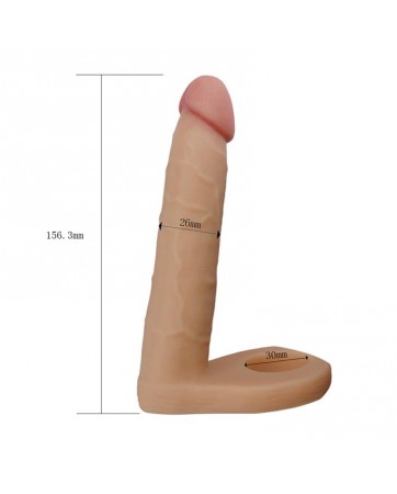 Dildo The Ultra Soft Double 625 Natural