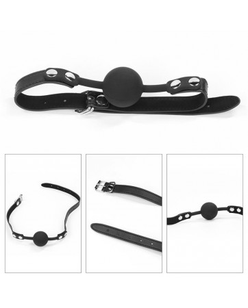 Kit Bondage Deluxe con Vibrador Negro