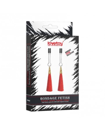 Pinzas para Pezones Rojo
