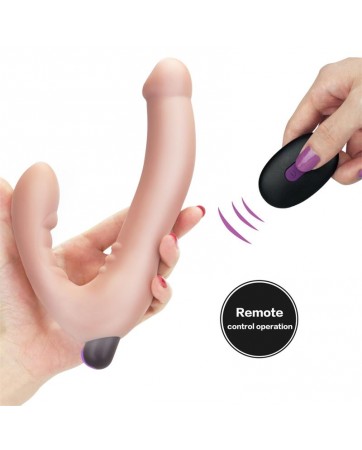 Strapless Strap on USB Rechargeable Flesh