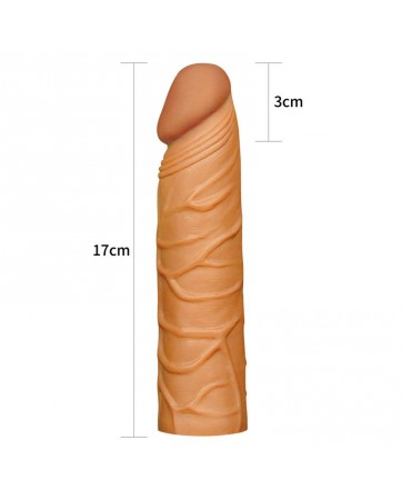 Funda para el Pene Pleasure X Tender Marron