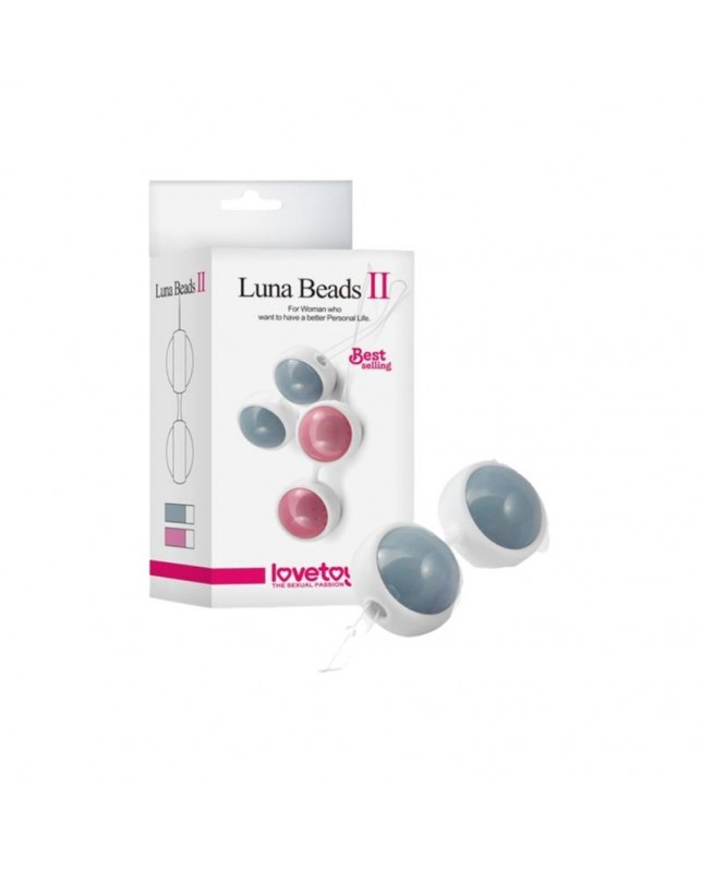 Bolas de Kegel Luna II Azul