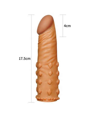 Funda para el Pene Add 2 Pleasure X Tender Marron