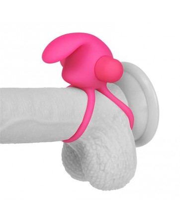 Anillo Vibrador Doble Power Clit Duo Rosa