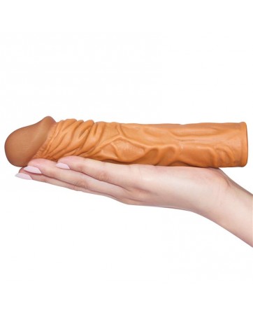 Funda para el Pene Add 2 Pleasure X Tender Marron