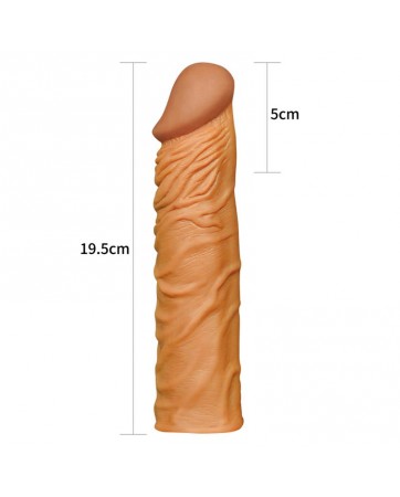 Funda para el Pene Add 2 Pleasure X Tender Marron