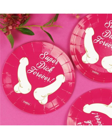 Platos de Papel Carton Pack de 6