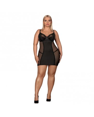 Amallie Teddy con Tanga Negro