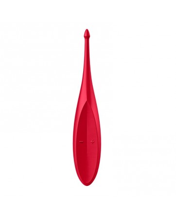 Twirling Fun Varita Vibradora Silicona USB Rojo