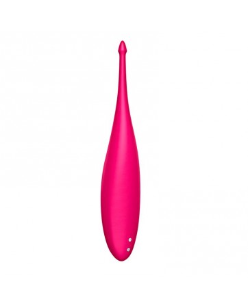 Twirling Fun Varita Vibradora Silicona USB Rosa