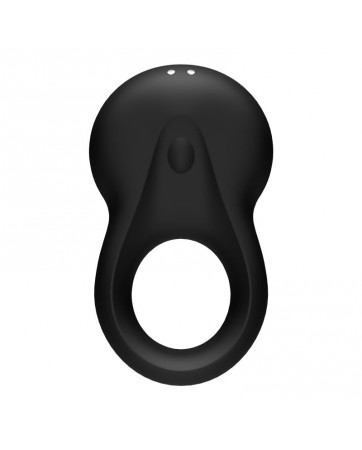 Signet Ring Anillo Vibrador con APP Silicona USB