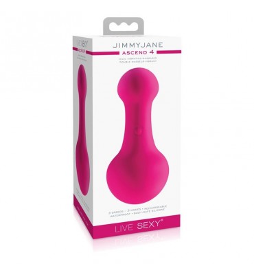 JIMMYJANE Live Sexy Ascend 4 Masajeador Doble Vibracion