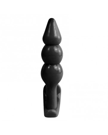 Gevil Plug Anal en Ancla Negro