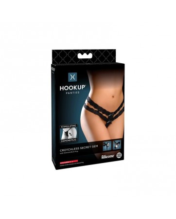 Braguita Plug y Bala Vibradora Control Remoto USB Talla unica S L