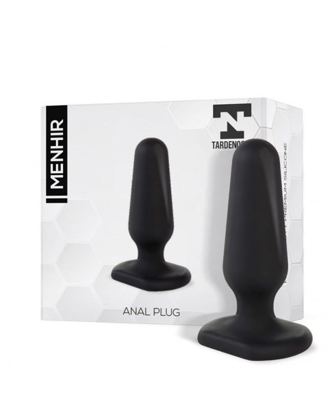 Menhir Plug Anal Silicona Negro