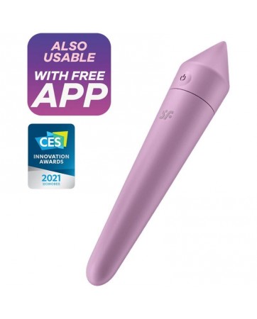 Ultra Power Bullet 8 Bala Vibradora con APP Lilac