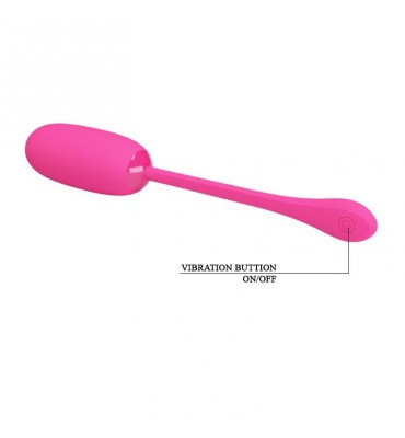 Huevo Vibrador Julius USB Silicona Rosa