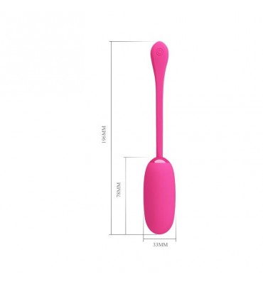 Huevo Vibrador Julius USB Silicona Rosa