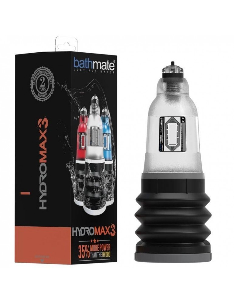 Bomba para el Pene Hydromax3 Transparente