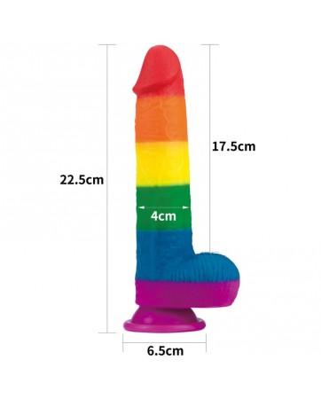 Dildo Prider 9 Silicona Liquida