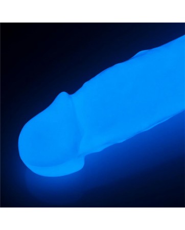 Dildo 85 Lumino Luz Azul