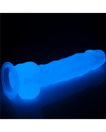 Dildo 85 Lumino Luz Azul