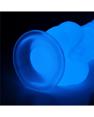 Dildo 85 Lumino Luz Azul