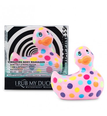 Estimulador I Rub My Duckie 20 Happiness Rosa y Multicolor