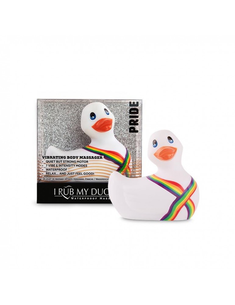 Estimulador I Rub My Duckie 20 Pride Blanco