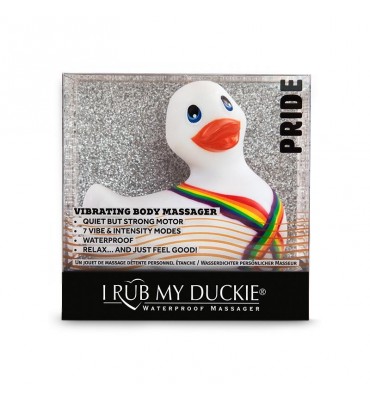 Estimulador I Rub My Duckie 20 Pride Blanco