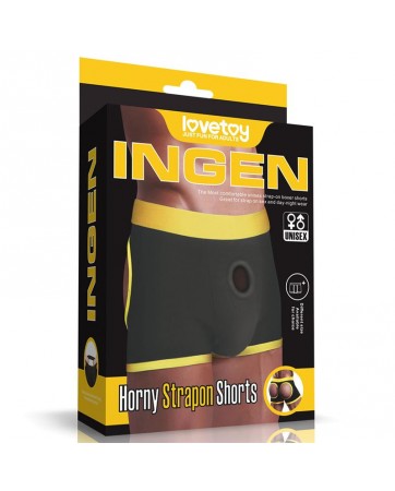 Calconcillo Boxer Shorts Horny Strapon Talla M L Unisex