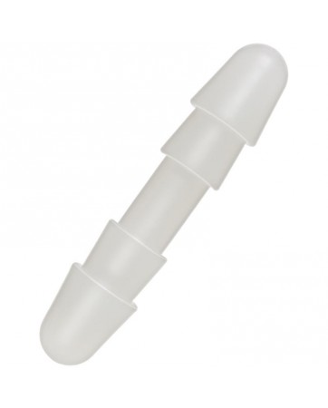 Dildo Doble Dual Density Double D 16 Caramel