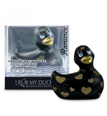 Estimulador I Rub My Duckie 20 Romance Negro y Dorado