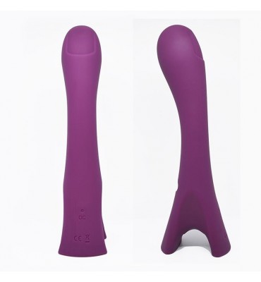 Bardot Vibrador Silicona Recargable USB Purpura