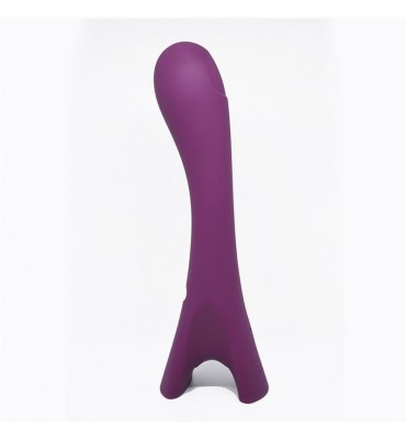 Bardot Vibrador Silicona Recargable USB Purpura