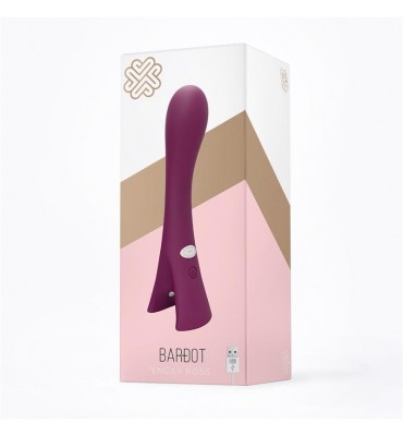 Bardot Vibrador Silicona Recargable USB Purpura