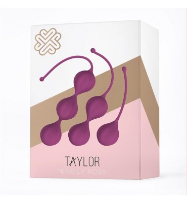 Taylor Bolas Kegel Silicona Purpura