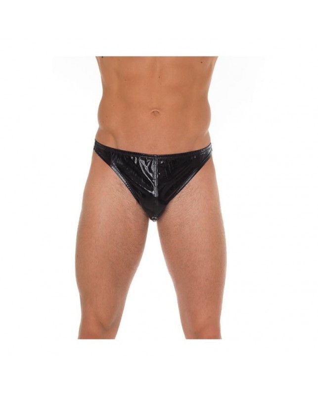 Tanga Negro Brillante Talla unica