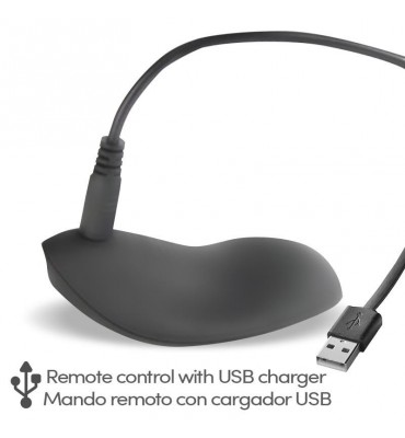 Bliss Pantis con Estimulador USB Silicona Control Remoto USB