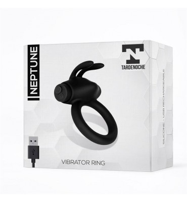 Neptune Anillo Vibrador Silicona Recargable USB