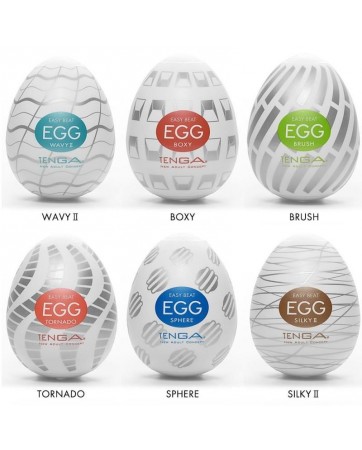 Pack de 6 Huevos Tenga Egg...