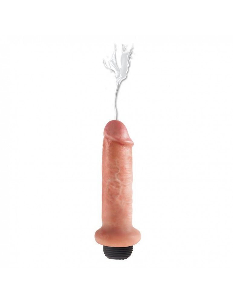 King Cock Dildo Eyaculador 6 Color Natural