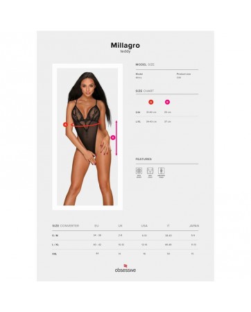 Millagro Tedy con Entrepierna Abierta