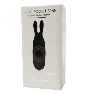 Bala Vibradora Lastic Pocket Negro Silicona 85 x 23 cm