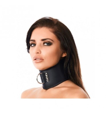 Collar Cuero con Anilla