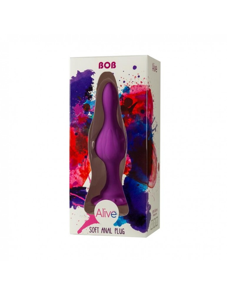 Plug Anal Bob M Silicona 12 cm