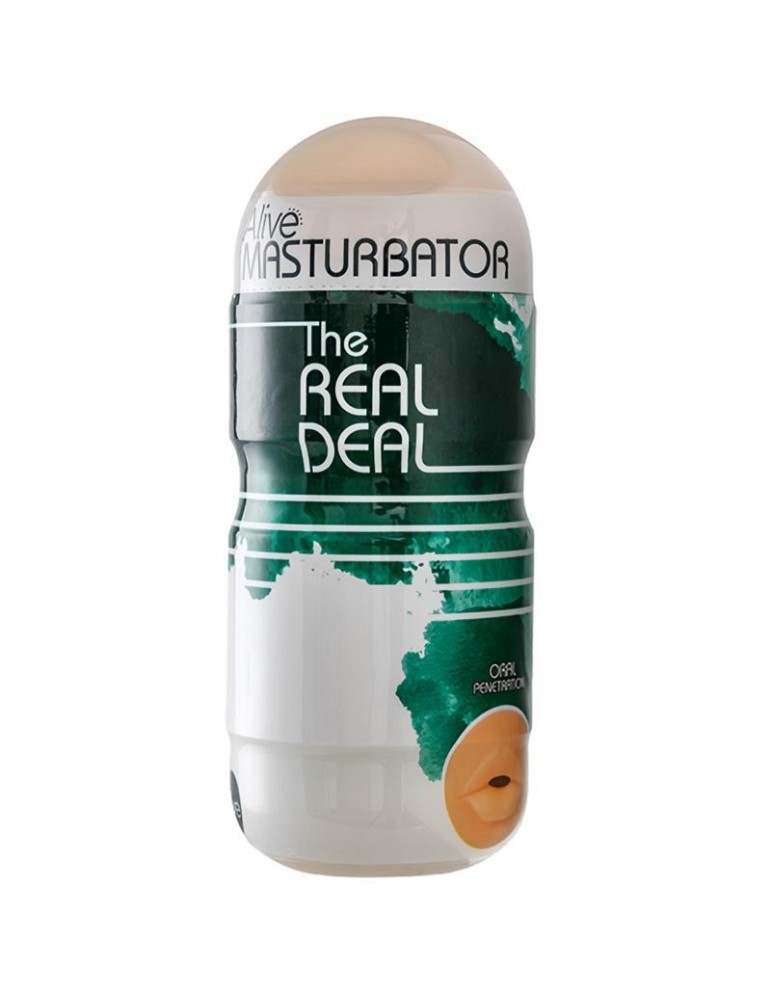 Masturbador The Real Deal Boca 16 cm