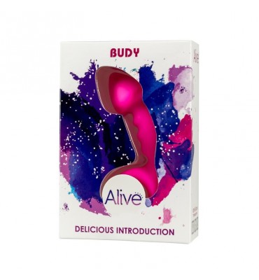 Plug Anal Budy Rosa Silicona 13 cm