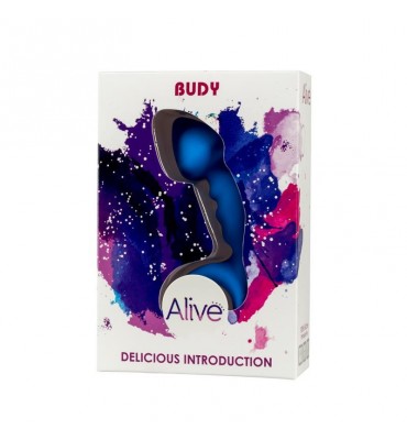 Plug Anal Budy Azul Silicona 13 cm