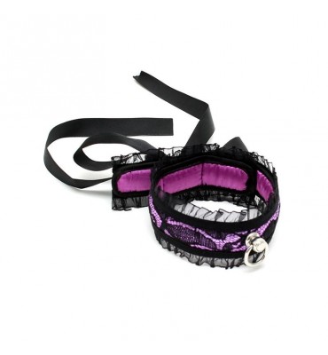 Collar de Satén Purpura